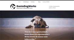 Desktop Screenshot of dantedogworks.com